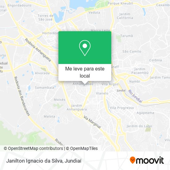 Janilton Ignacio da Silva mapa