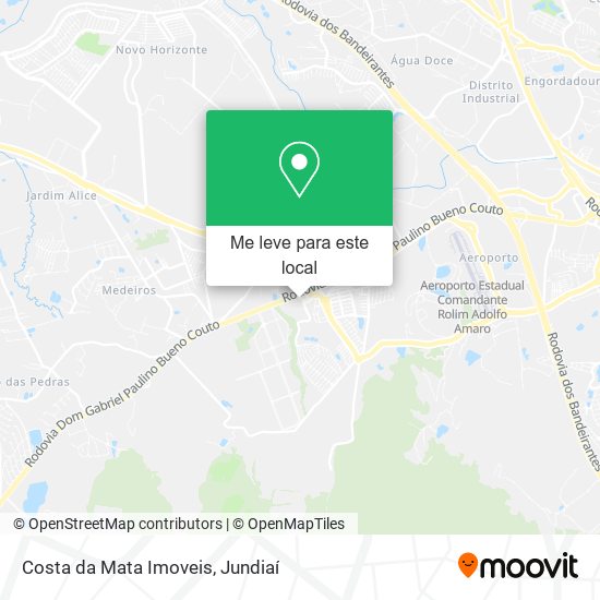 Costa da Mata Imoveis mapa