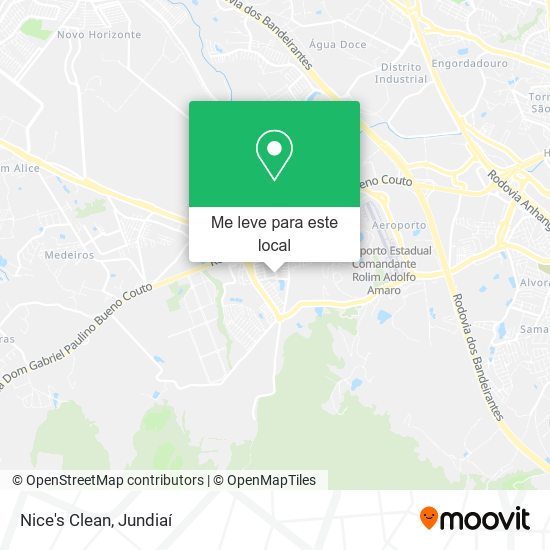 Nice's Clean mapa