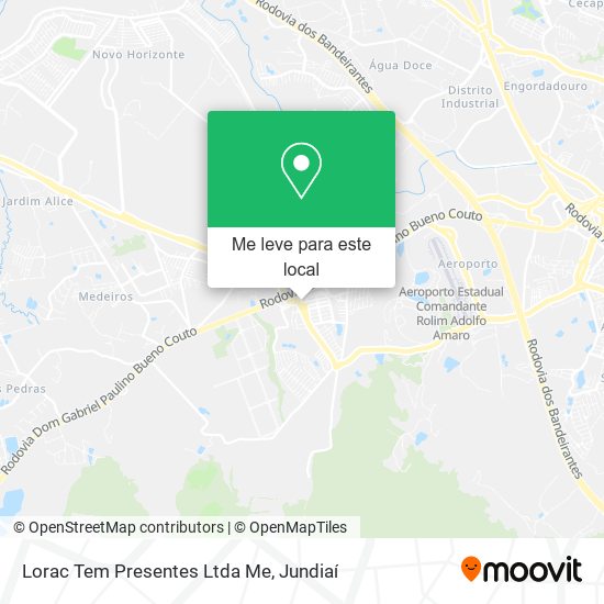 Lorac Tem Presentes Ltda Me mapa
