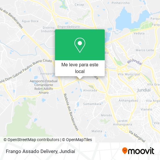 Frango Assado Delivery mapa