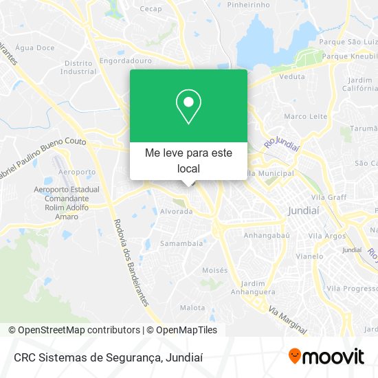 CRC Sistemas de Segurança mapa