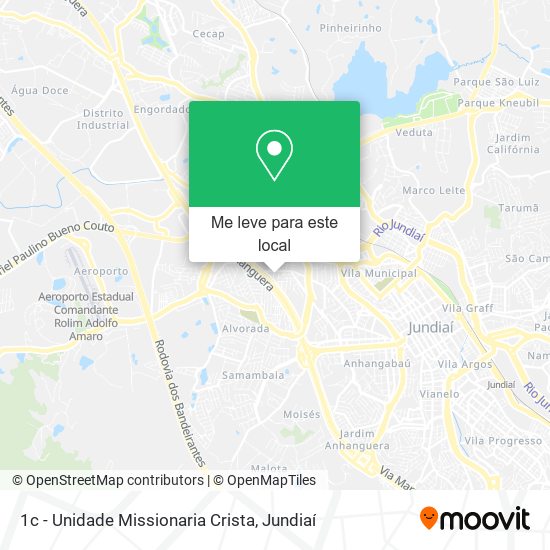 1c - Unidade Missionaria Crista mapa