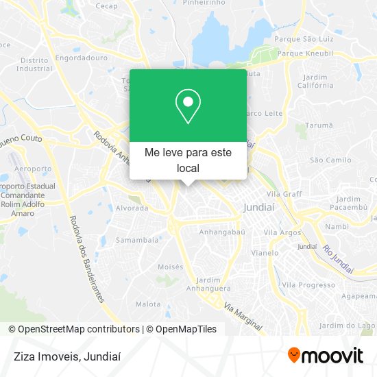 Ziza Imoveis mapa