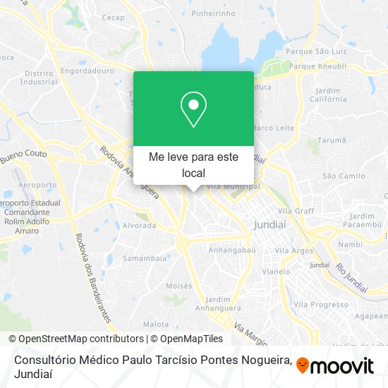 Consultório Médico Paulo Tarcísio Pontes Nogueira mapa