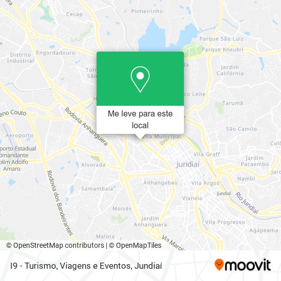 I9 - Turismo, Viagens e Eventos mapa