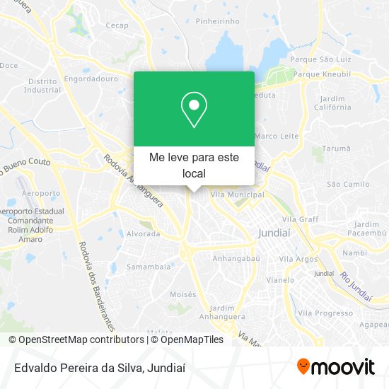 Edvaldo Pereira da Silva mapa