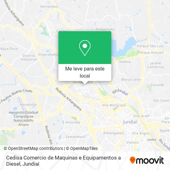 Cedisa Comercio de Maquinas e Equipamentos a Diesel mapa