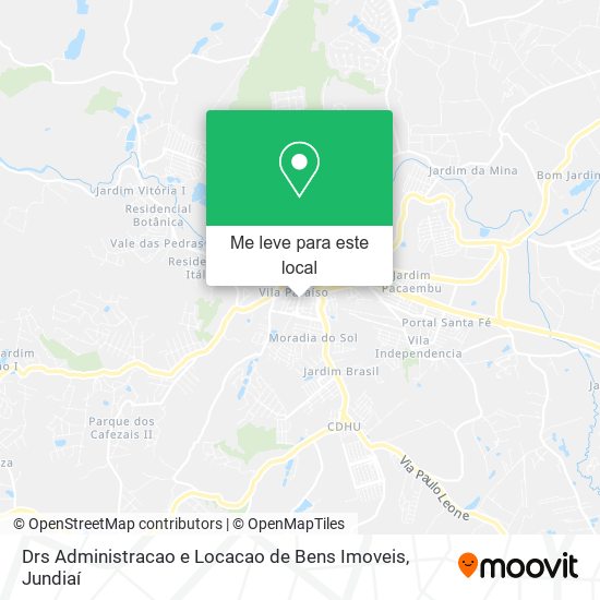 Drs Administracao e Locacao de Bens Imoveis mapa