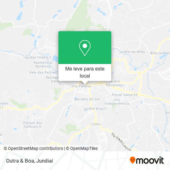 Dutra & Boa mapa