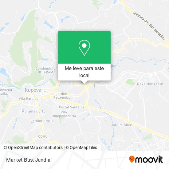 Market Bus mapa