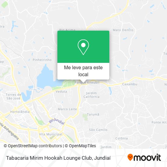 Tabacaria Mirim Hookah Lounge Club mapa