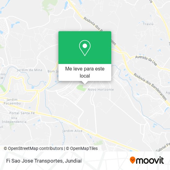Fi Sao Jose Transportes mapa