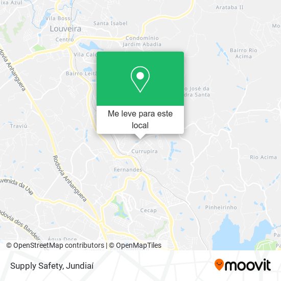 Supply Safety mapa