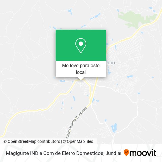 Magigurte IND e Com de Eletro Domesticos mapa