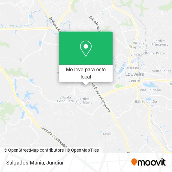 Salgados Mania mapa