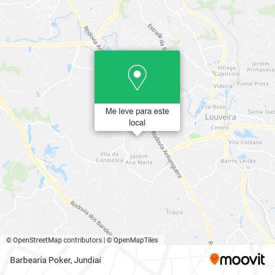 Barbearia Poker mapa