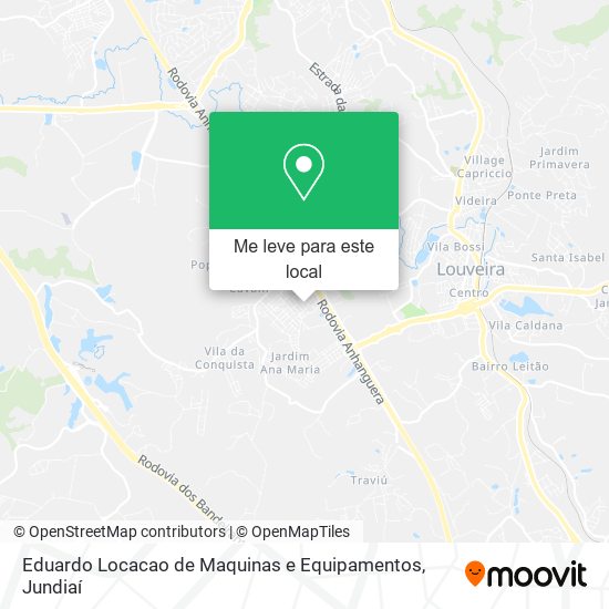 Eduardo Locacao de Maquinas e Equipamentos mapa