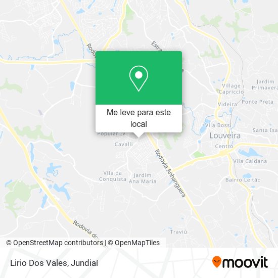 Lirio Dos Vales mapa