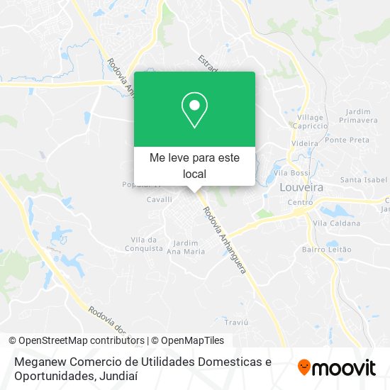 Meganew Comercio de Utilidades Domesticas e Oportunidades mapa