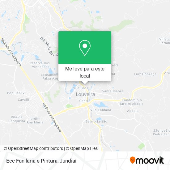 Ecc Funilaria e Pintura mapa
