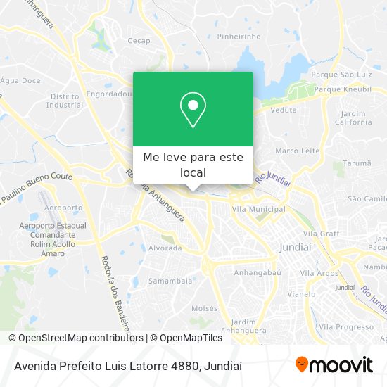 Avenida Prefeito Luis Latorre 4880 mapa