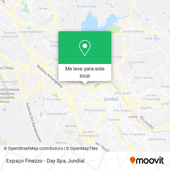Espaço Finezzo - Day Spa mapa