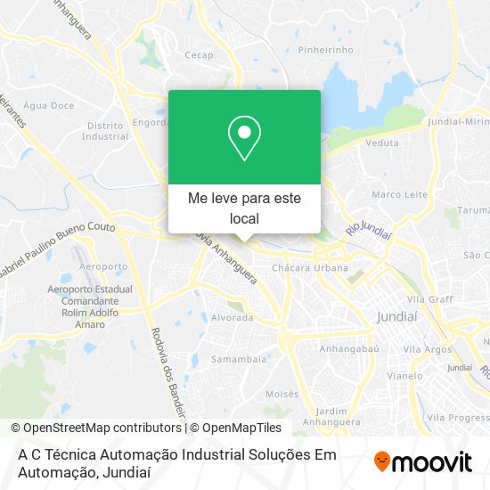 A C Técnica Automação Industrial Soluções Em Automação mapa