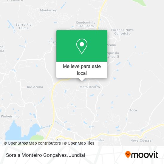 Soraia Monteiro Gonçalves mapa