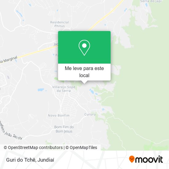 Guri do Tchê mapa