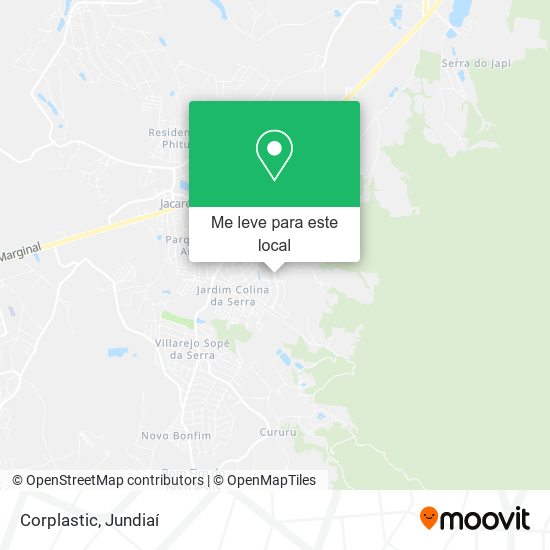 Corplastic mapa