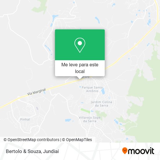 Bertolo & Souza mapa