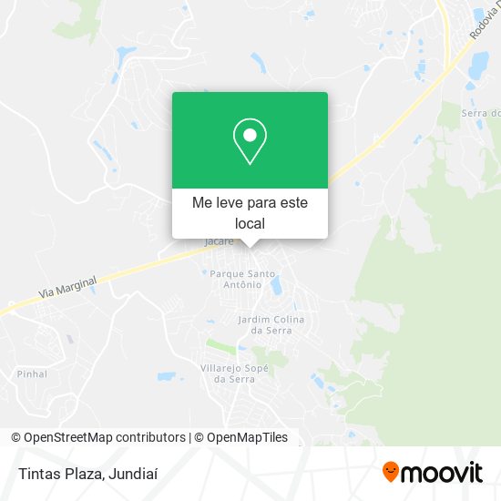 Tintas Plaza mapa