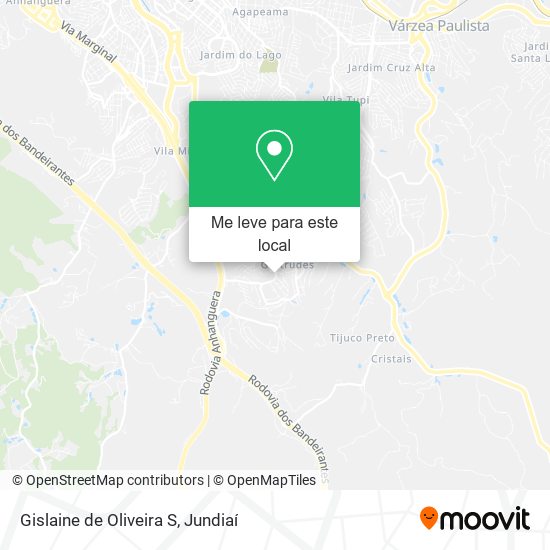 Gislaine de Oliveira S mapa