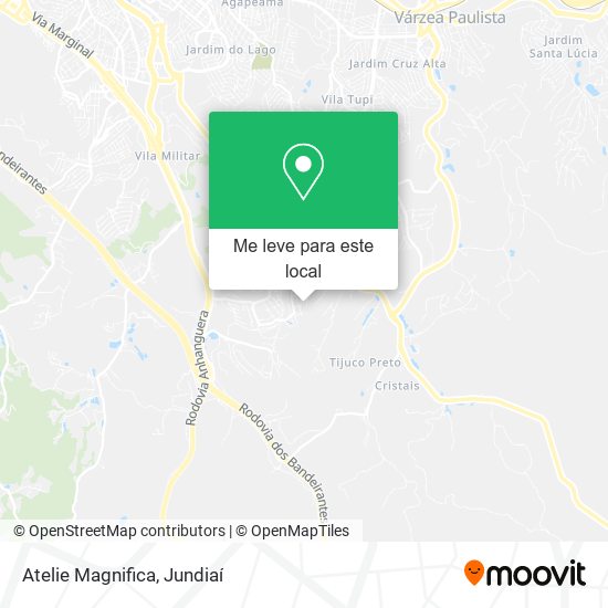 Atelie Magnifica mapa