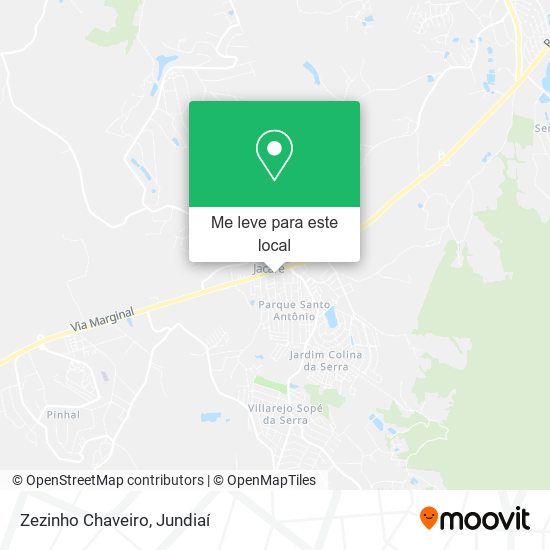 Zezinho Chaveiro mapa