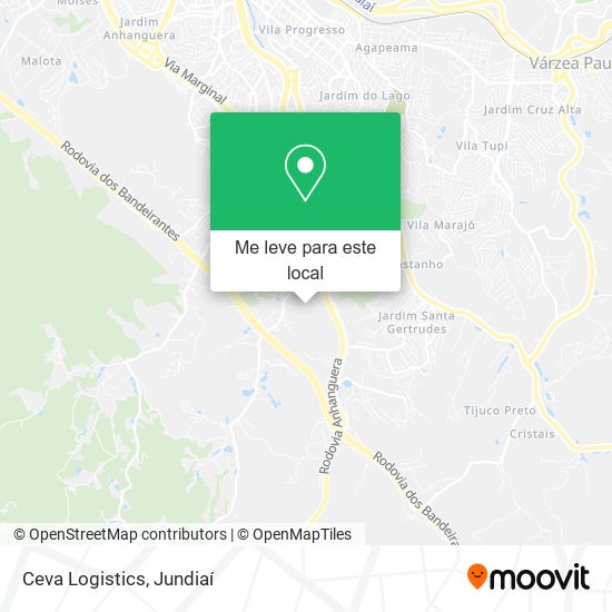 Ceva Logistics mapa