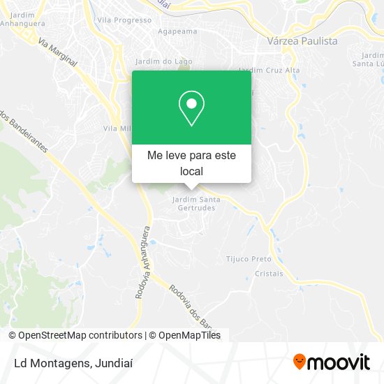 Ld Montagens mapa