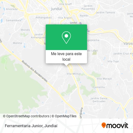 Ferramentaria Junior mapa