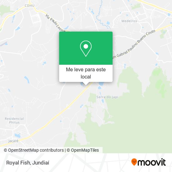 Royal Fish mapa