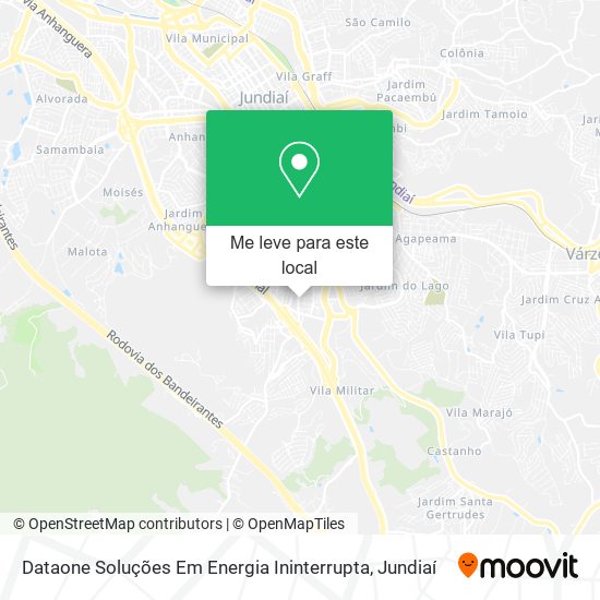 Dataone Soluções Em Energia Ininterrupta mapa