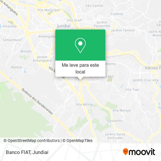 Banco FIAT mapa