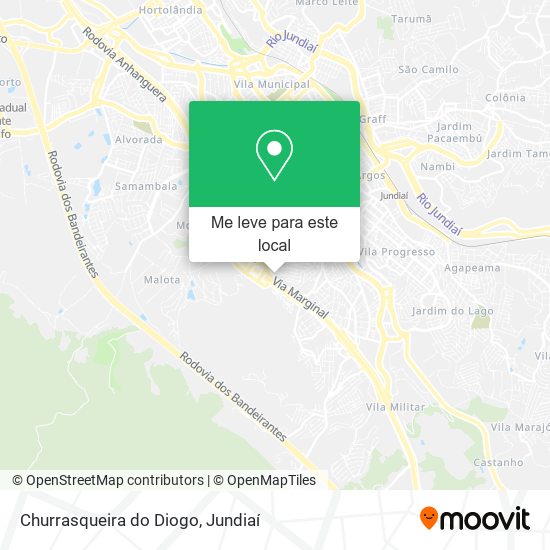 Churrasqueira do Diogo mapa