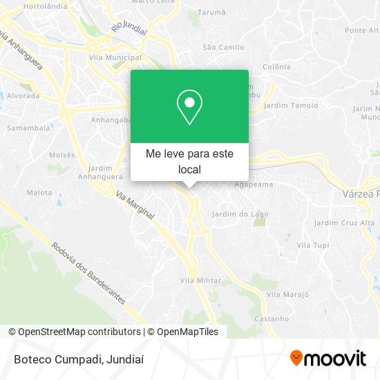 Boteco Cumpadi mapa