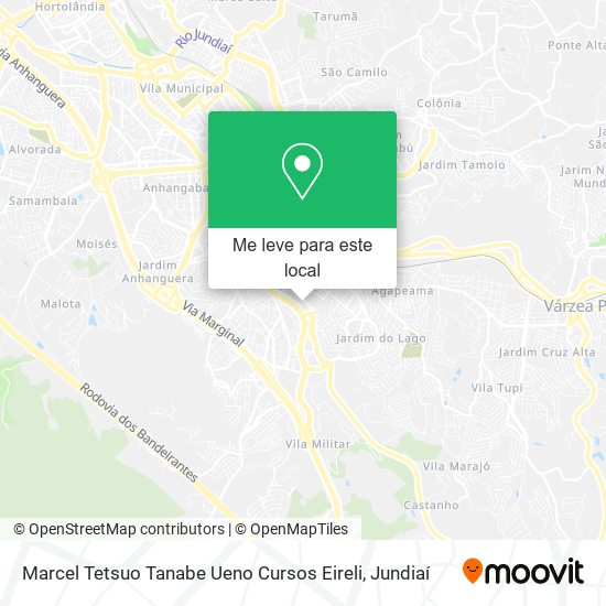 Marcel Tetsuo Tanabe Ueno Cursos Eireli mapa
