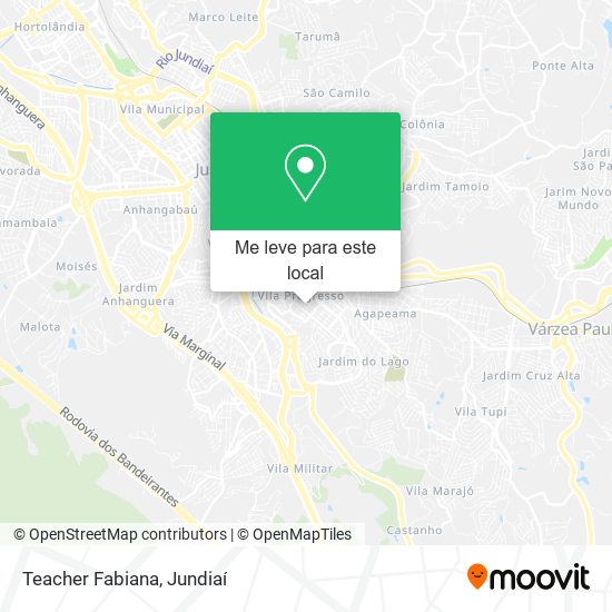 Teacher Fabiana mapa