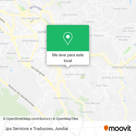 Jps Servicos e Traducoes mapa