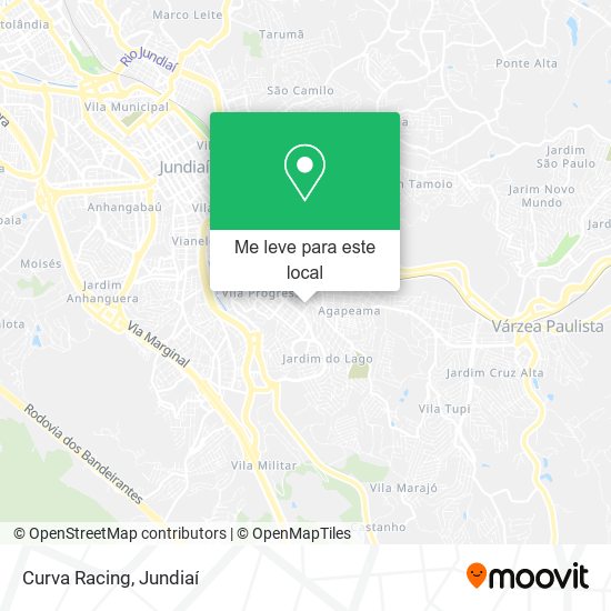 Curva Racing mapa