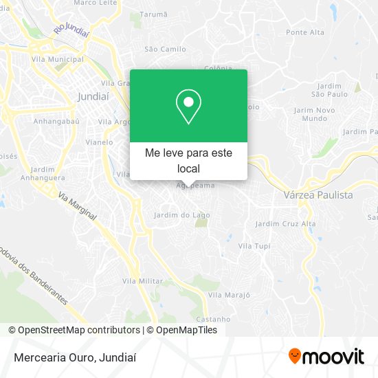 Mercearia Ouro mapa