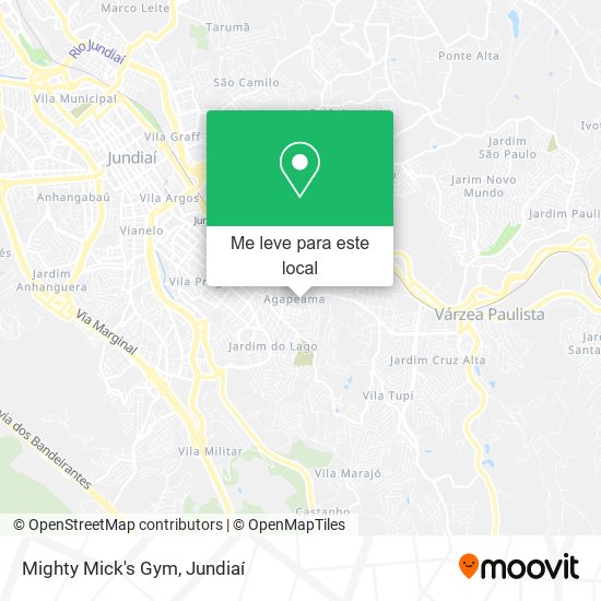 Mighty Mick's Gym mapa
